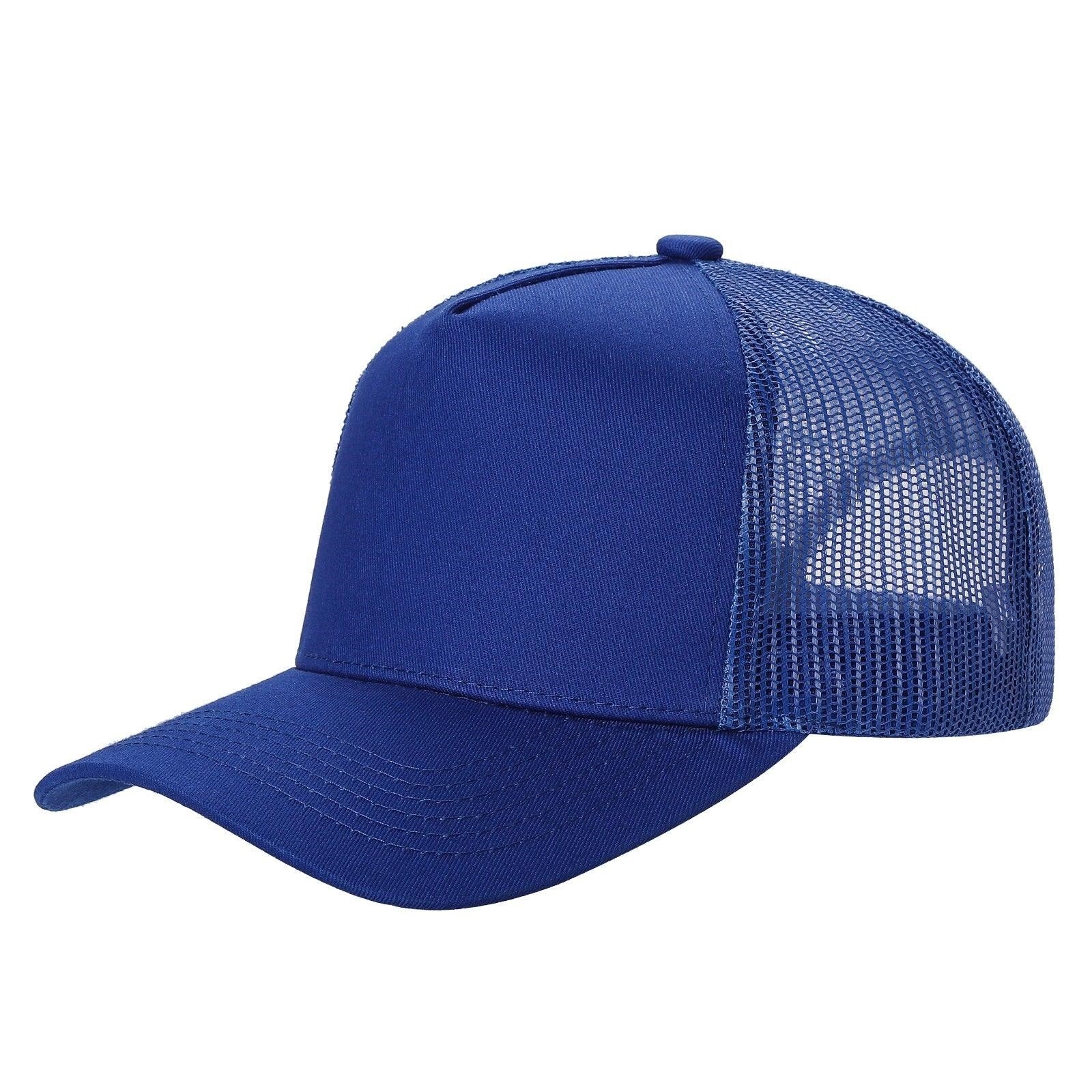 5CTM - 5PANEL HAT WITH MESH BACK CURVE BRIM