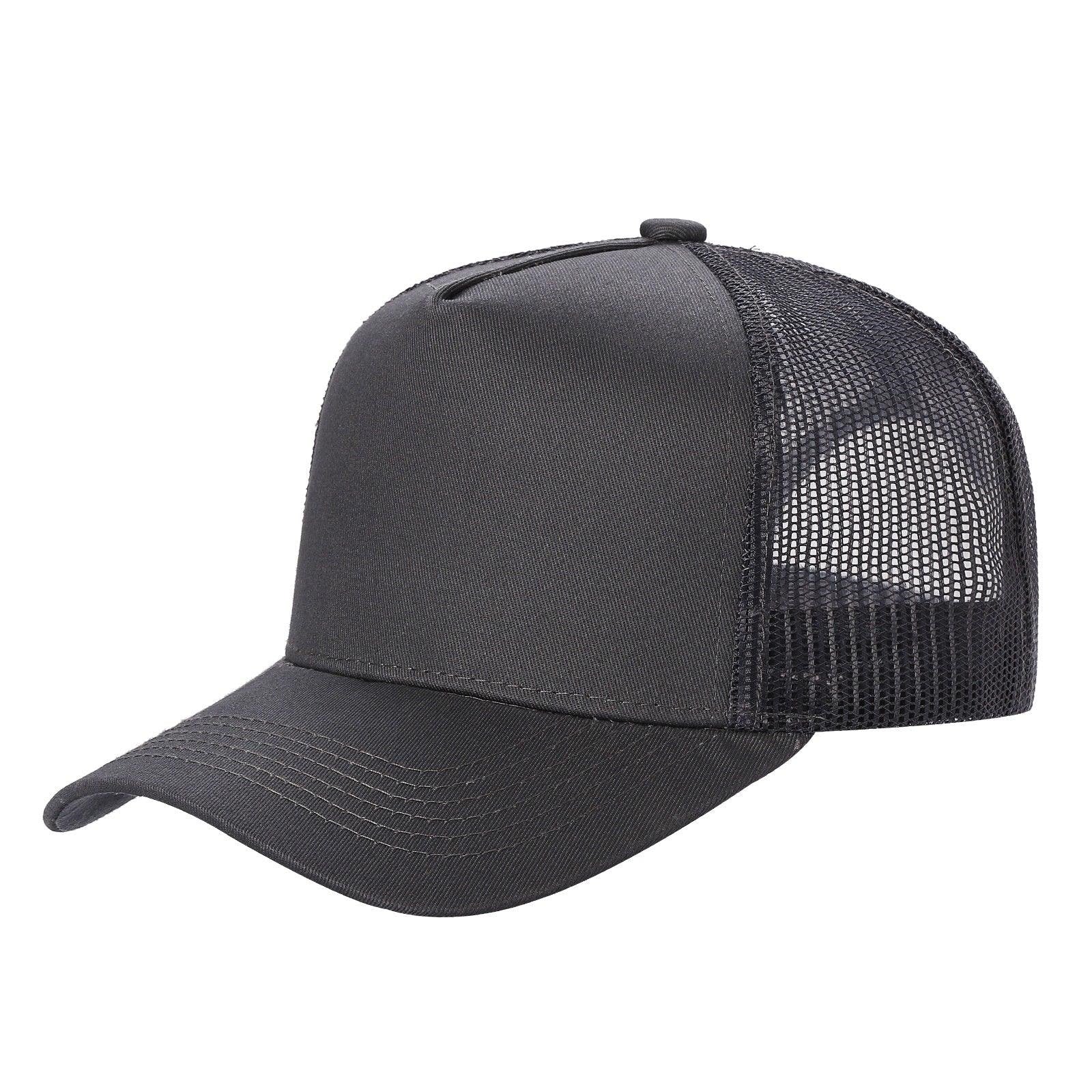 5CTM - 5PANEL HAT WITH MESH BACK CURVE BRIM