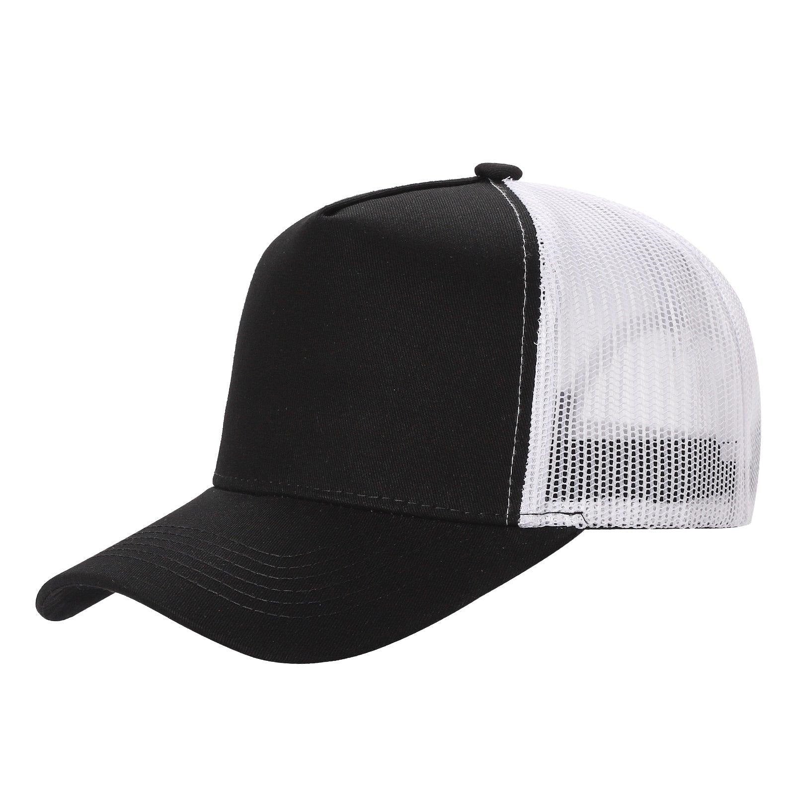 5CTM - 5PANEL HAT WITH MESH BACK CURVE BRIM