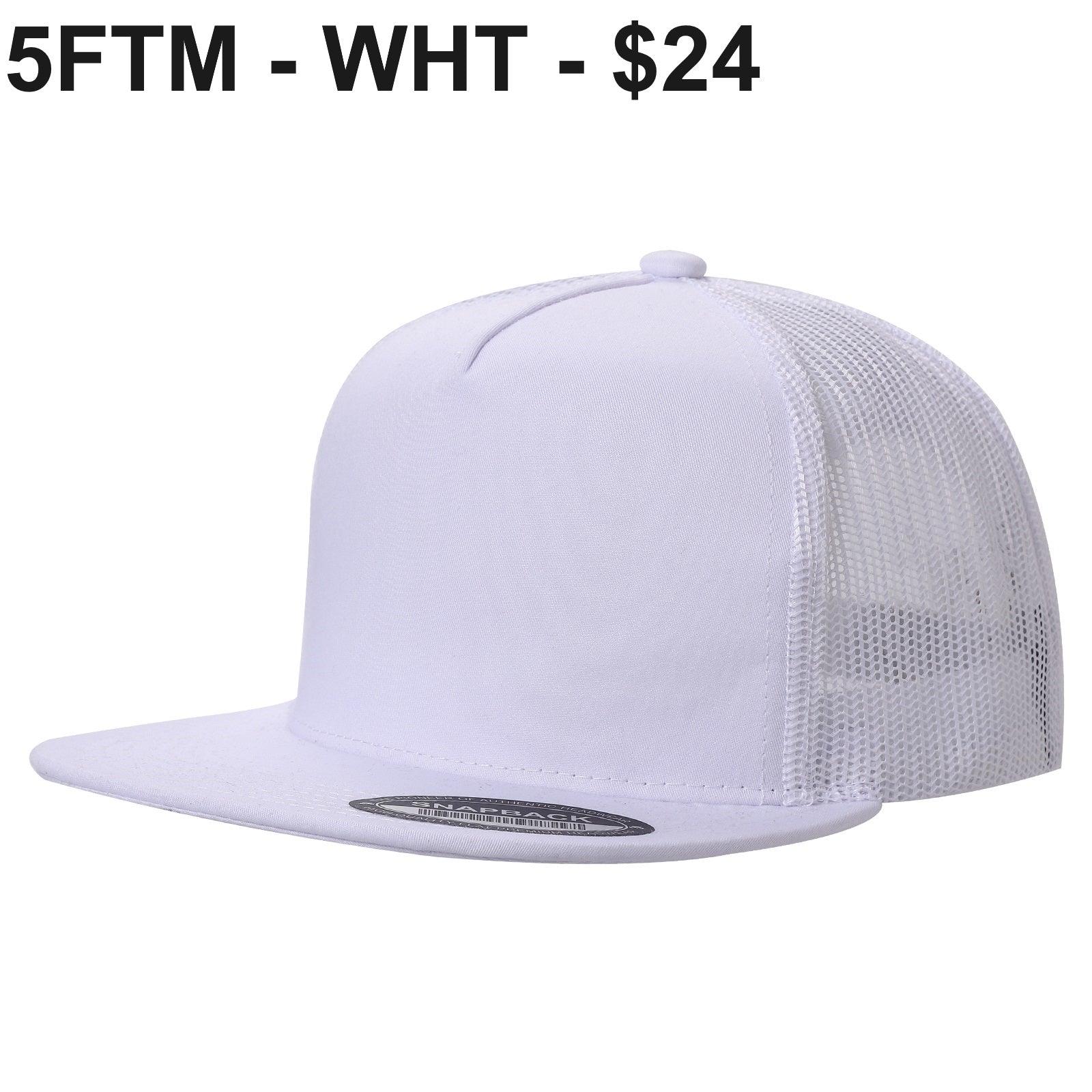 5FTM - Solid & 2-Tone Cotton/Poly Hat