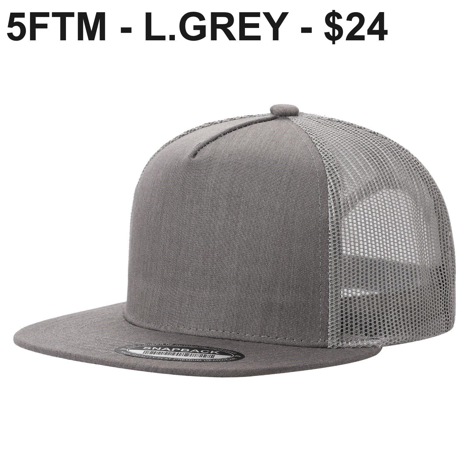 5FTM - Solid & 2-Tone Cotton/Poly Hat