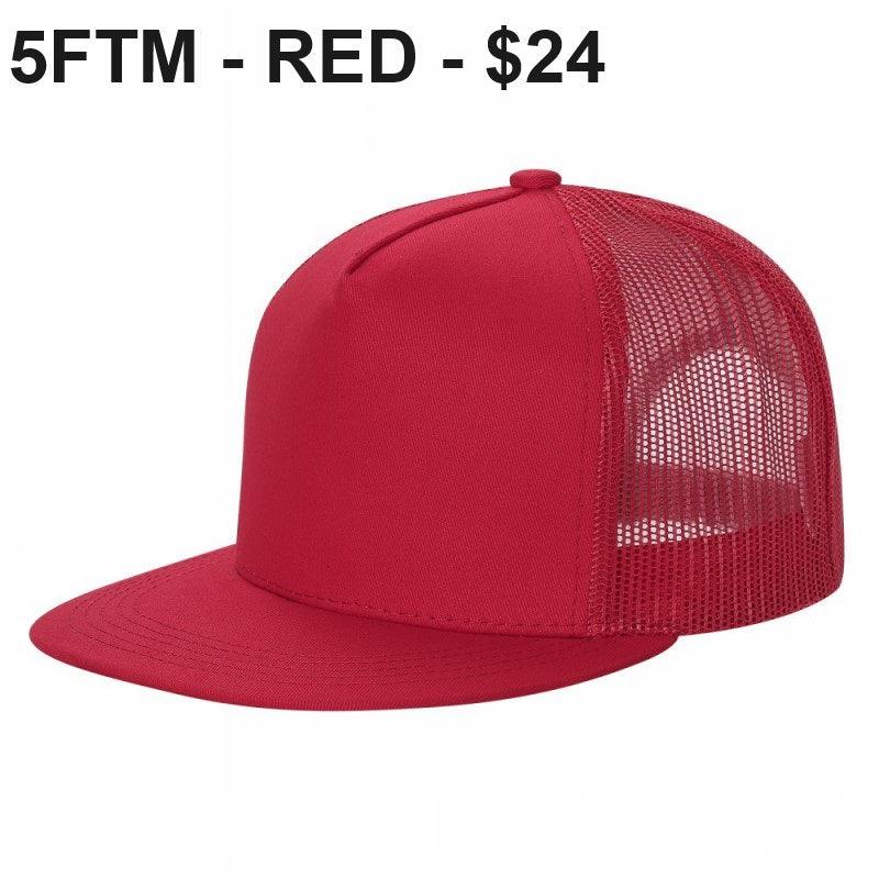 5FTM - Solid & 2-Tone Cotton/Poly Hat