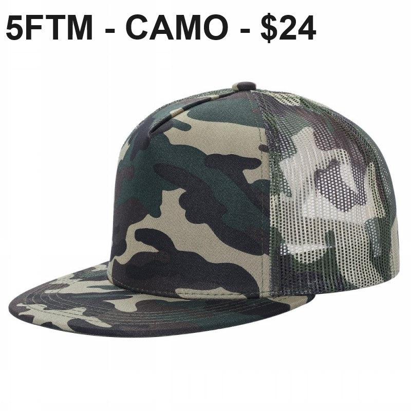 5FTM - Solid & 2-Tone Cotton/Poly Hat