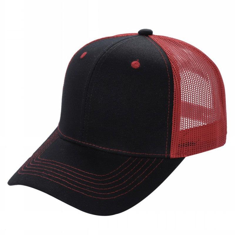 6CTM - 6 Panel Curve Trucker Mesh 2-Tone Hat