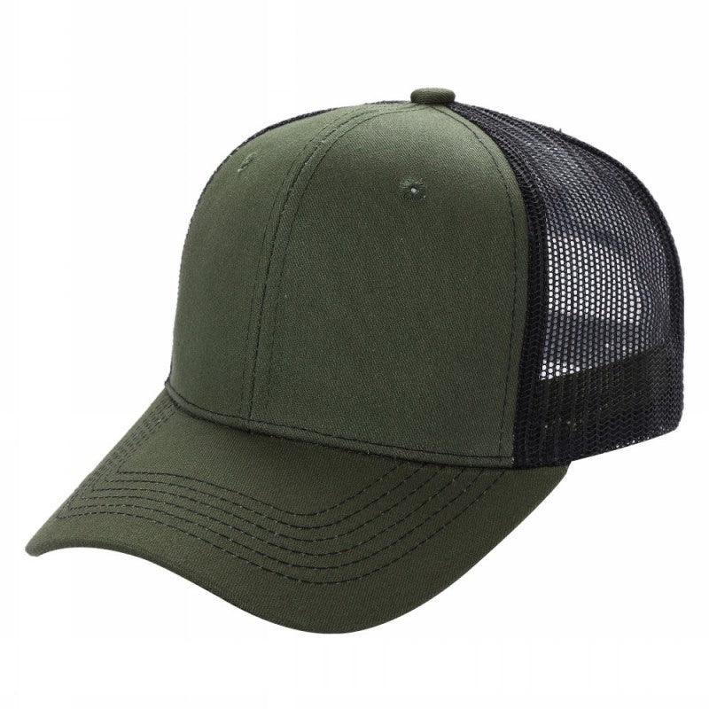 6CTM - 6 Panel Curve Trucker Mesh 2-Tone Hat