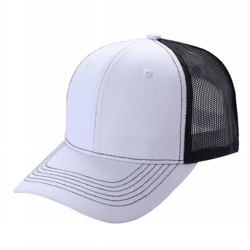 6CTM - 6 Panel Curve Trucker Mesh 2-Tone Hat