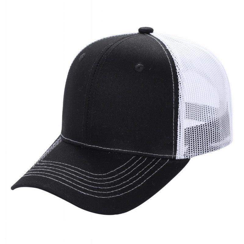 6CTM - 6 Panel Curve Trucker Mesh 2-Tone Hat