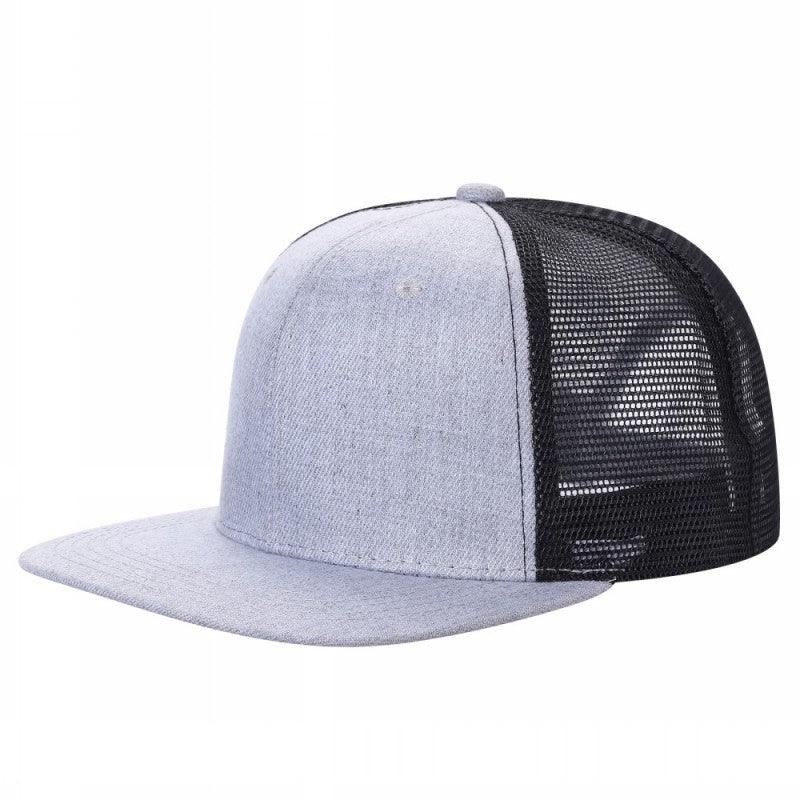 6FTM - 6 Panel Flat Trucker Mesh 2-Tone Hat