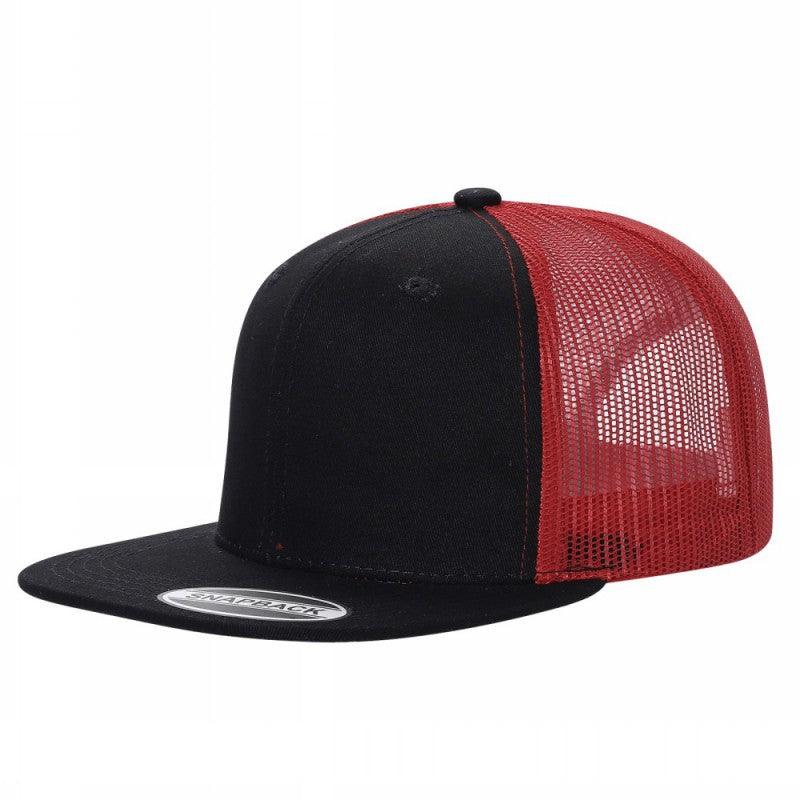 6FTM - 6 Panel Flat Trucker Mesh 2-Tone Hat