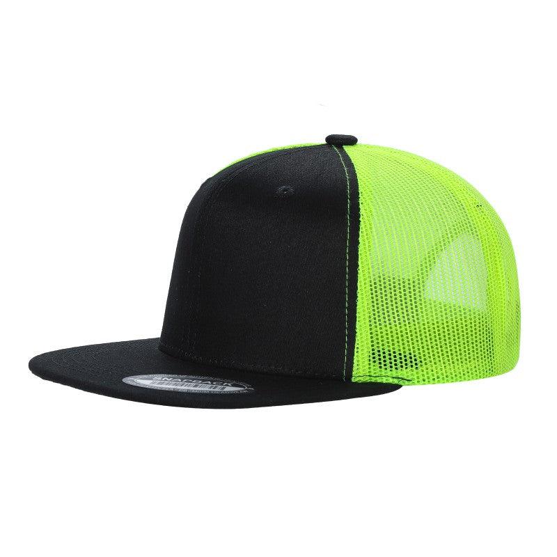 6FTM - 6 Panel Flat Trucker Mesh 2-Tone Hat