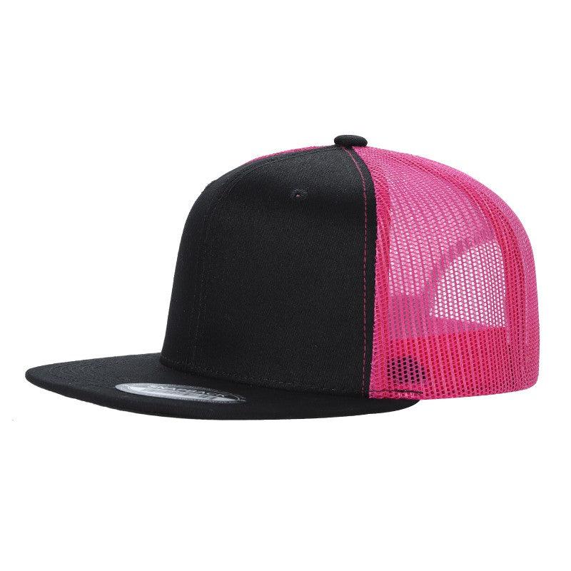 6FTM - 6 Panel Flat Trucker Mesh 2-Tone Hat