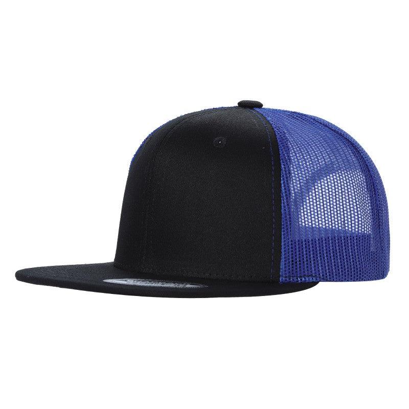 6FTM - 6 Panel Flat Trucker Mesh 2-Tone Hat