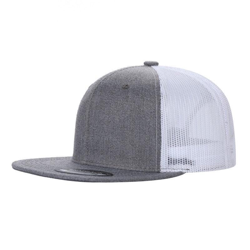 6FTM - 6 Panel Flat Trucker Mesh 2-Tone Hat