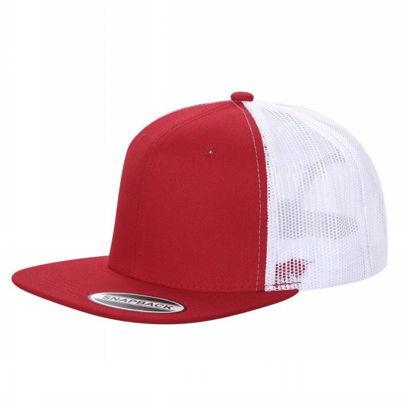 6FTM - 6 Panel Flat Trucker Mesh 2-Tone Hat