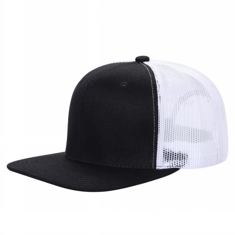 6FTM - 6 Panel Flat Trucker Mesh 2-Tone Hat