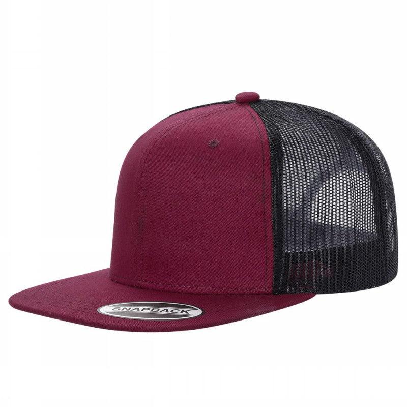 6FTM - 6 Panel Flat Trucker Mesh 2-Tone Hat