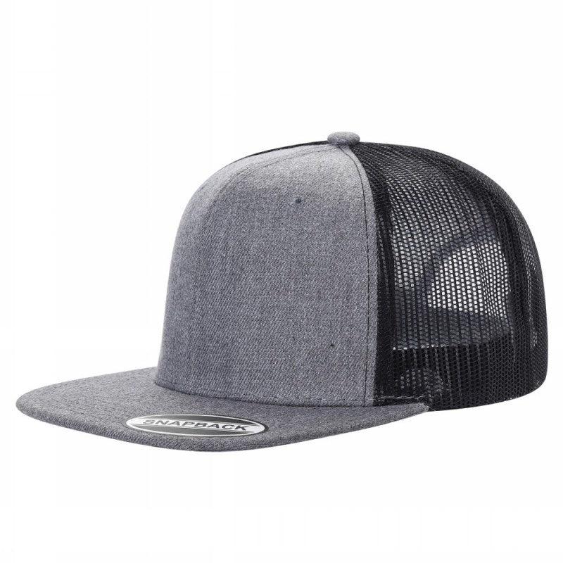 6FTM - 6 Panel Flat Trucker Mesh 2-Tone Hat