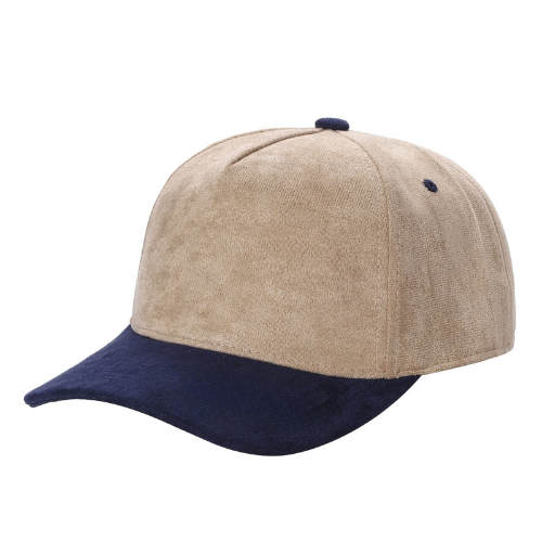 5Panel Whole Suede Fabric Snapback Blank Hats 5suede
