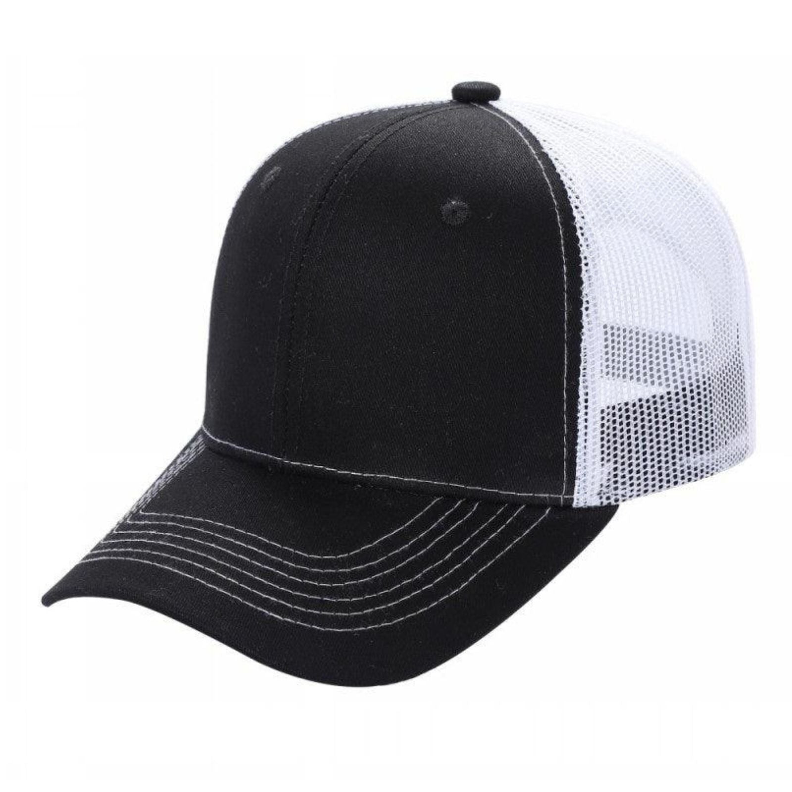 6CTM2-DZ-6Panel 2TONE Trucker Mesh Hat 12PCS/DZ