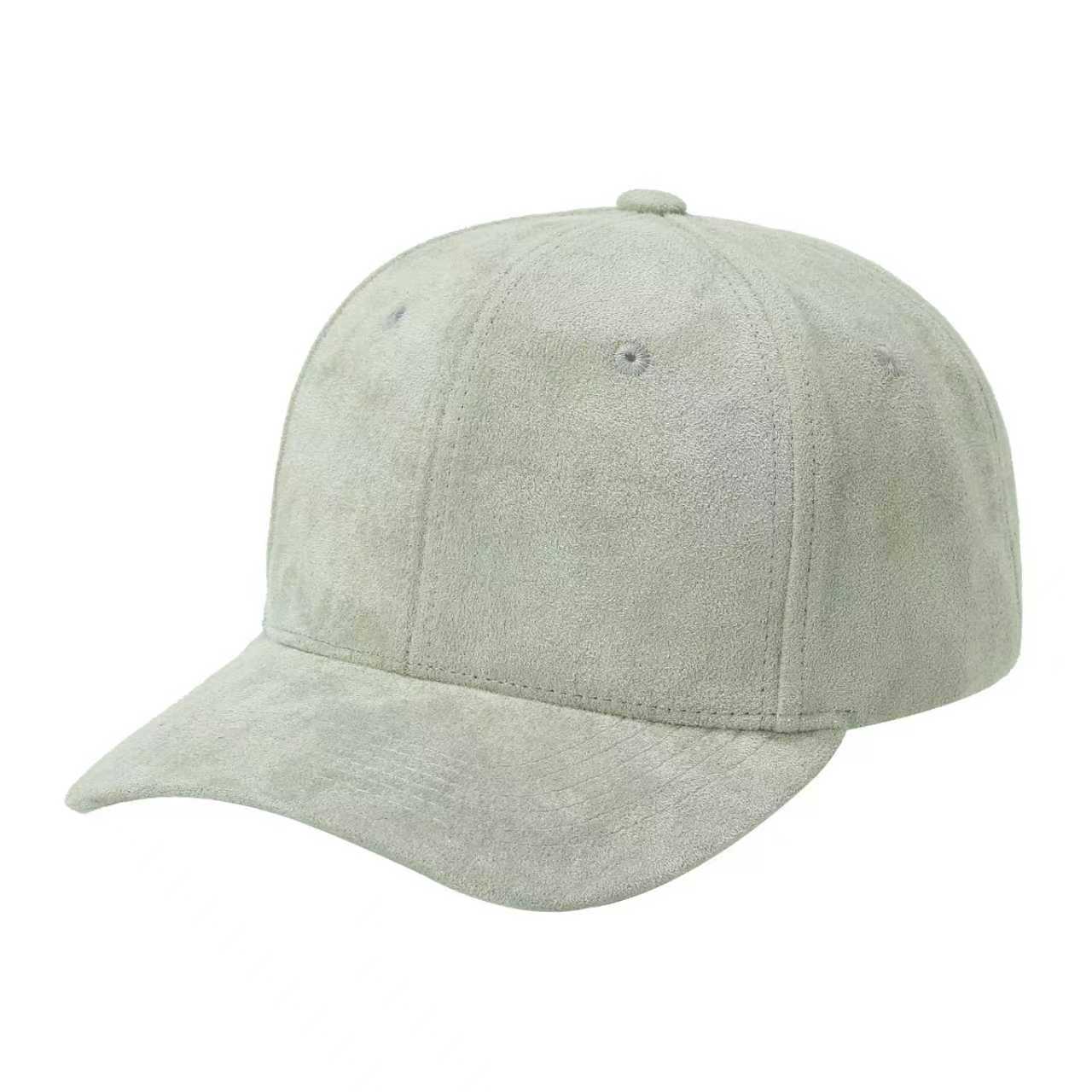 6PANEL SUEDE CAPS-$6Panel Suede Blank Caps with Buckle Adlustable 6suede