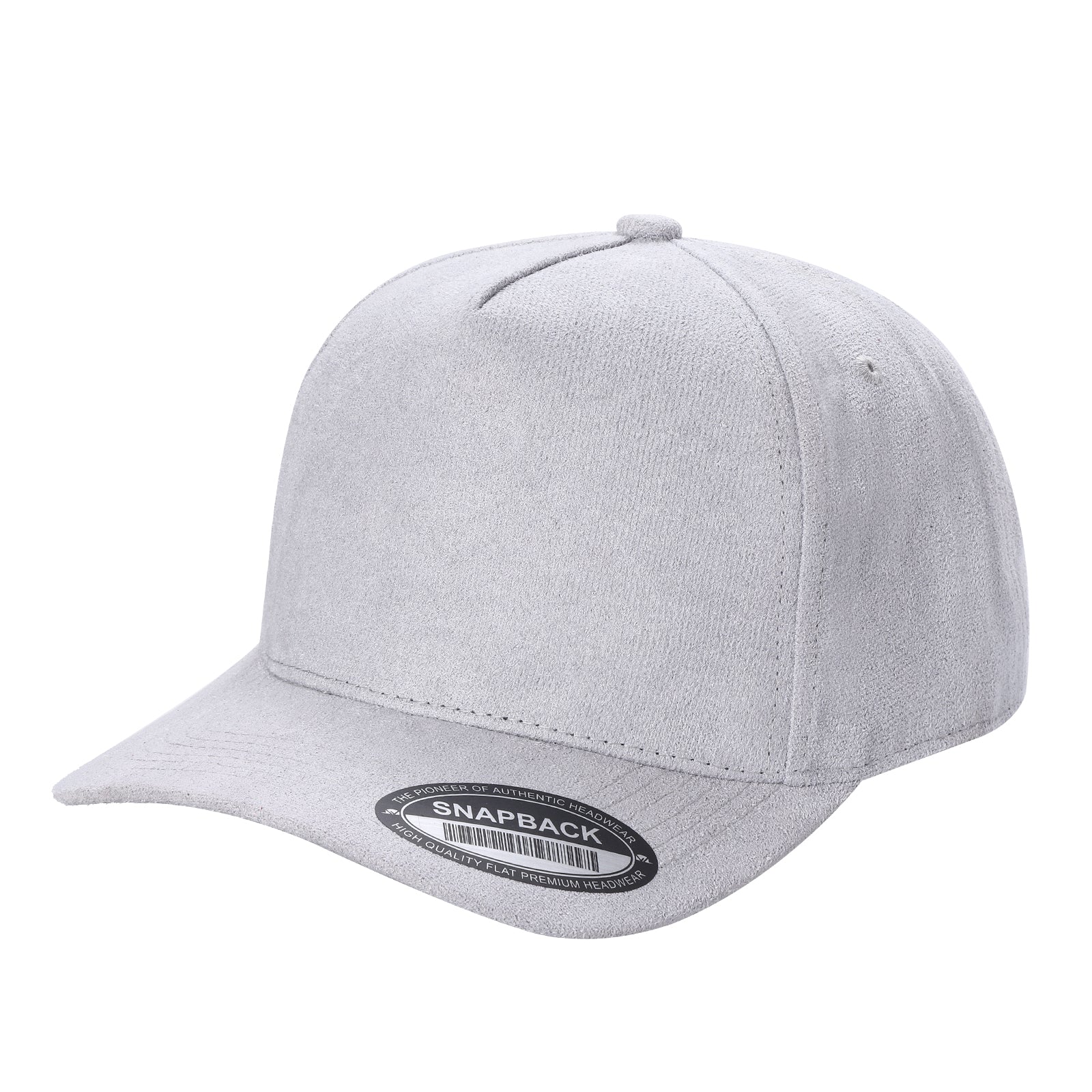 5SUEDE - SOLID SUEDE FABRIC 5PANEL BALLCAP 5SUEDE