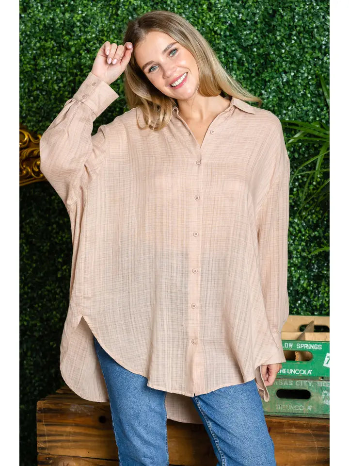 ST0105-PK3-WASHED OVERSIZED BUTTON UP SHIRTS-$18 (SML:111=3PCS)