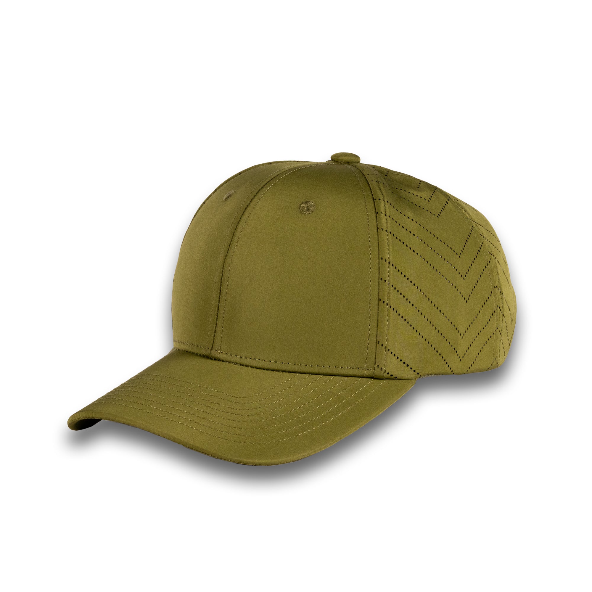Wholesale 6 Panel Laser Performance Cap - Adjustable Buckle Back Hat-6LaserGJHOT8