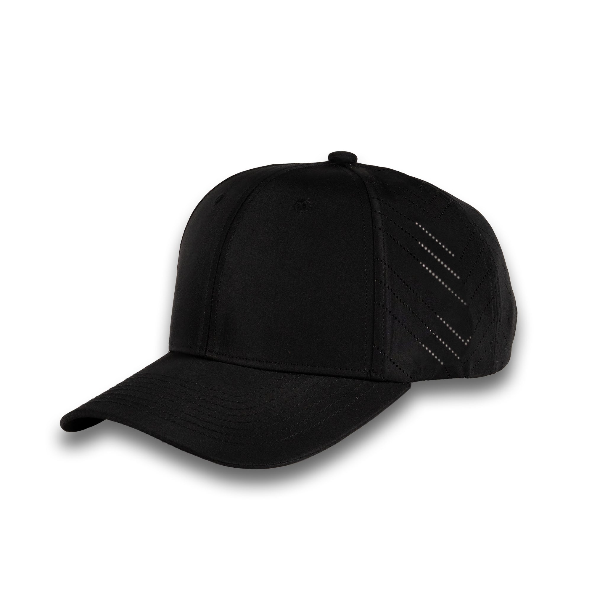 Wholesale 6 Panel Laser Performance Cap - Adjustable Buckle Back Hat-6LaserGJHOT8