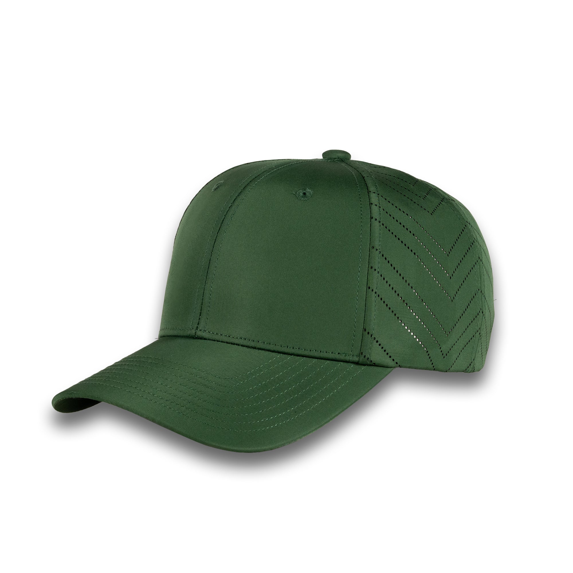Wholesale 6 Panel Laser Performance Cap - Adjustable Buckle Back Hat-6LaserGJHOT8