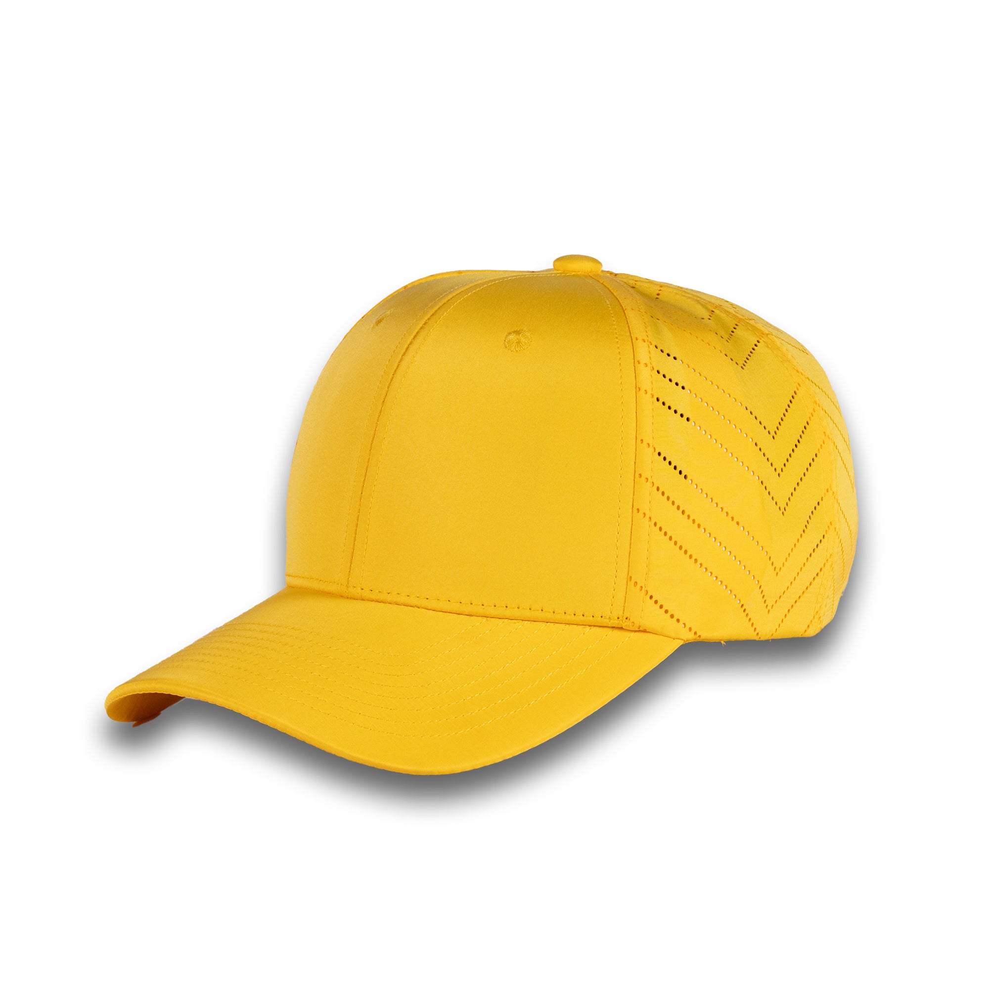 Wholesale 6 Panel Laser Performance Cap - Adjustable Buckle Back Hat-6LaserGJHOT8