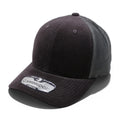 Charcoal PB235 6 panel corduroy mesh structured adjustable snapback blank cap for embroidery