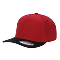 5FC2-PK6-Corduroy 5Panel Blank Baseball Cap 2Tone-$6/PK6