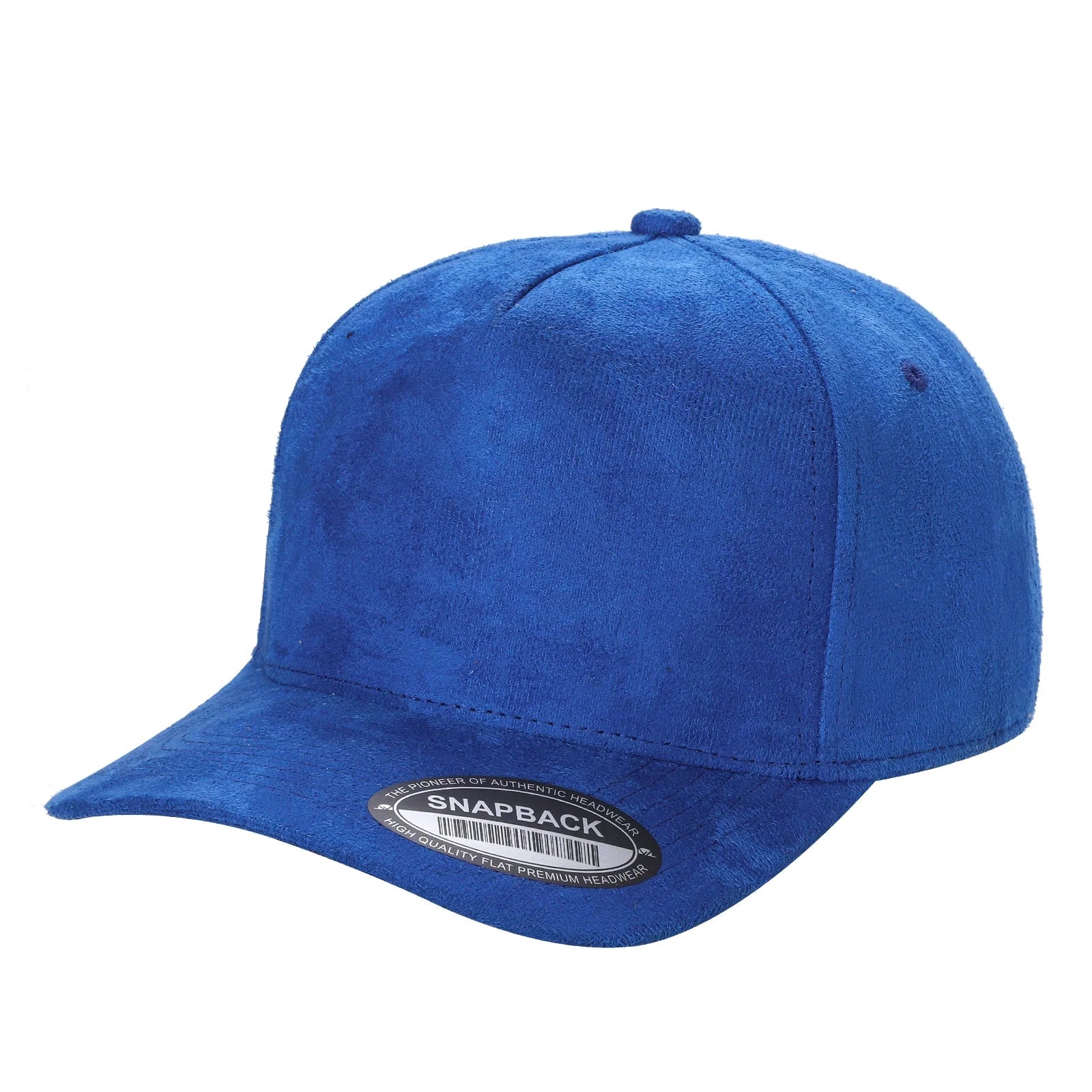 5SUEDE - SOLID SUEDE FABRIC 5PANEL BALLCAP 5SUEDE