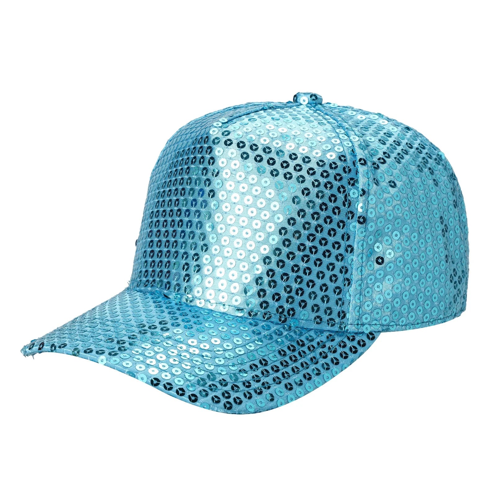 TCSQ-1PC-5PANEL SEQUINCE CAP-$8