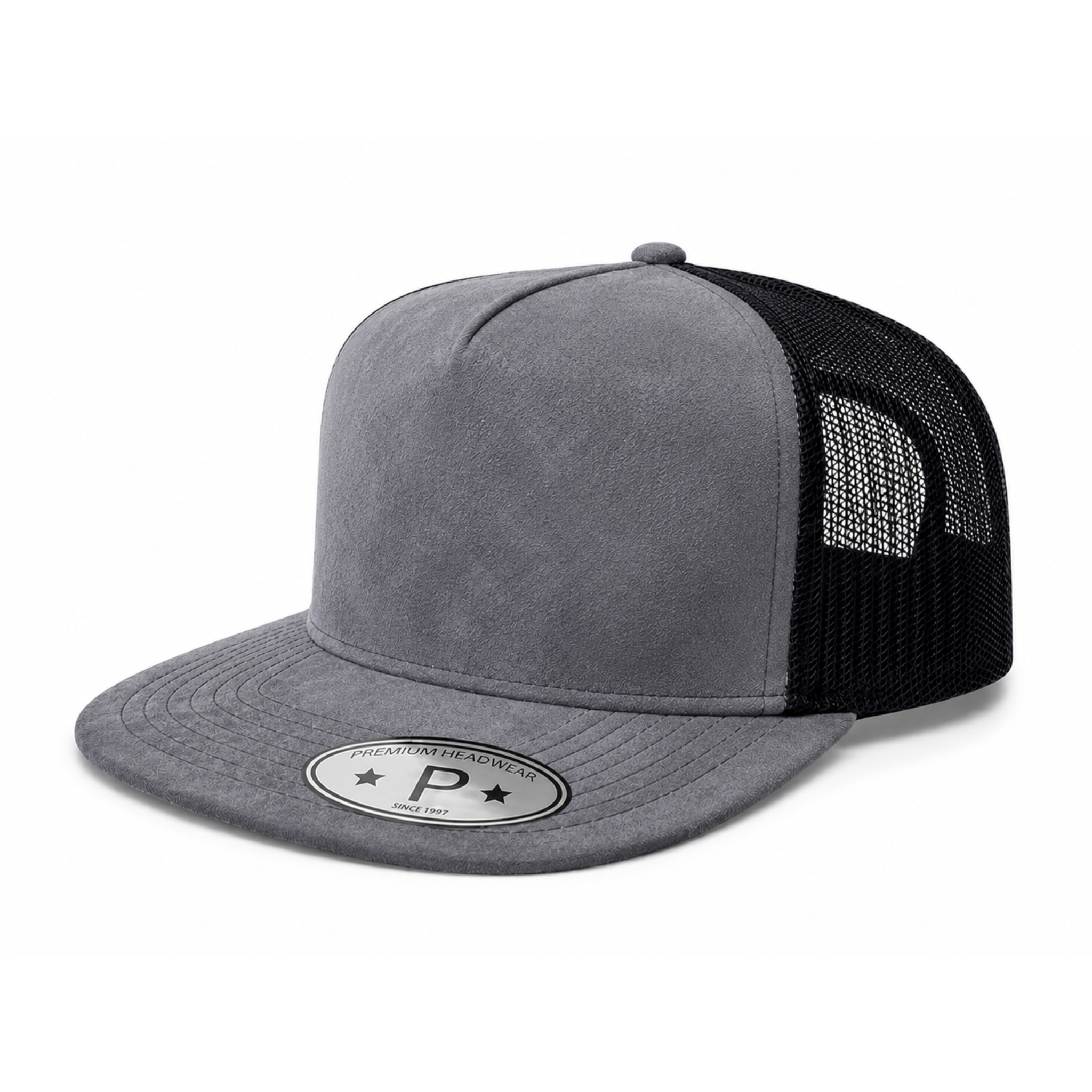SUM-5PANEL, SUEDE FRONT, MESH BACK