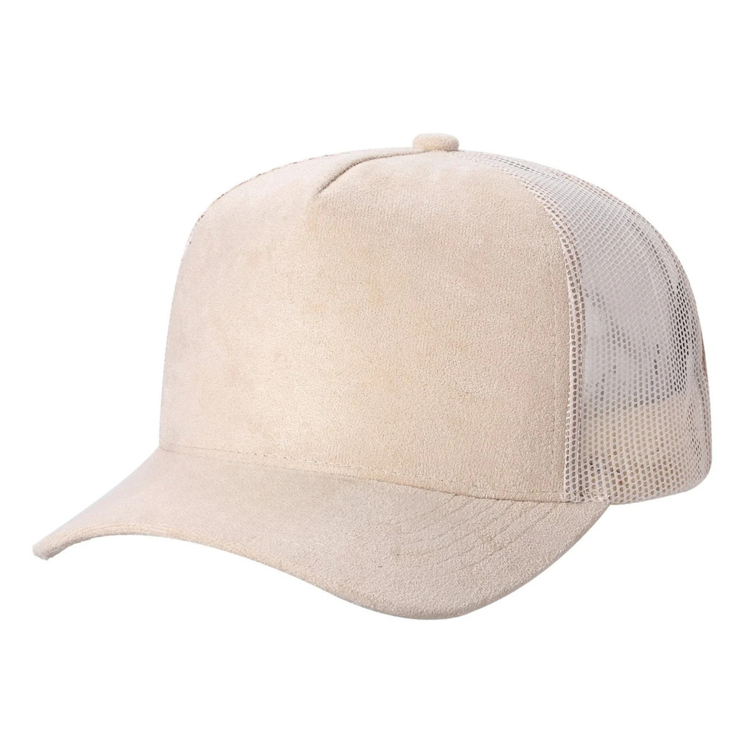 SUM-5PANEL, SUEDE FRONT, MESH BACK