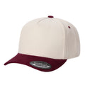 5FC2-PK6-Corduroy 5Panel Blank Baseball Cap 2Tone-$6/PK6