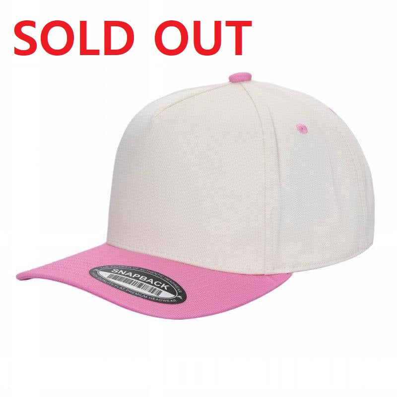 TCTAN-5 PANEL 2TONE SNAP BACK HATS   (BEST SELLER)