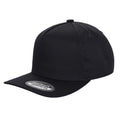 5Panel Solid Color Snapback Baseball Cap tcsol