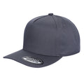 5Panel Solid Color Snapback Baseball Cap tcsol