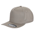5Panel Solid Color Snapback Baseball Cap tcsol