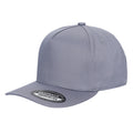 5Panel Solid Color Snapback Baseball Cap tcsol