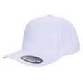 5Panel Solid Color Snapback Baseball Cap tcsol