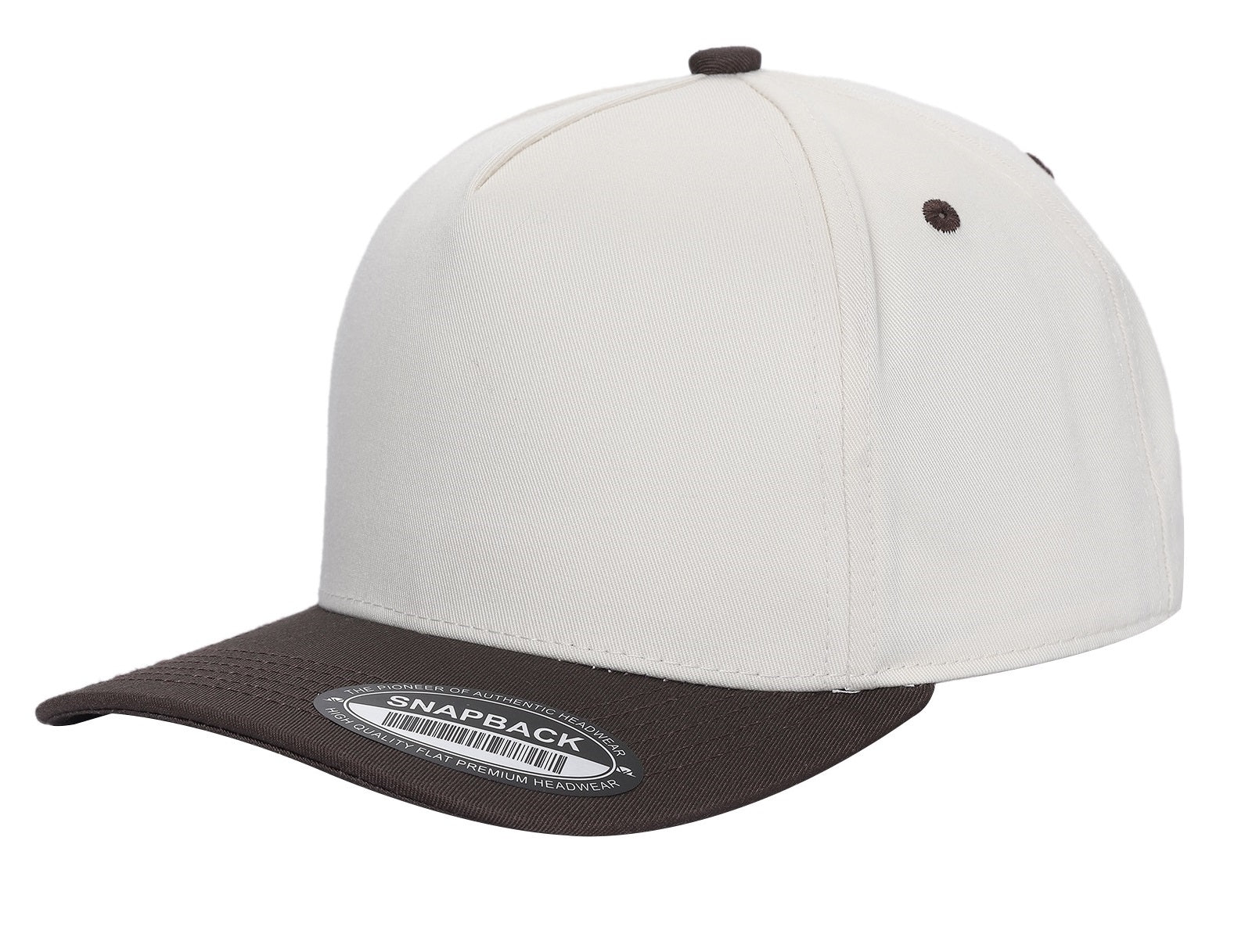 TCTAN-5 PANEL 2TONE SNAP BACK HATS   (BEST SELLER)