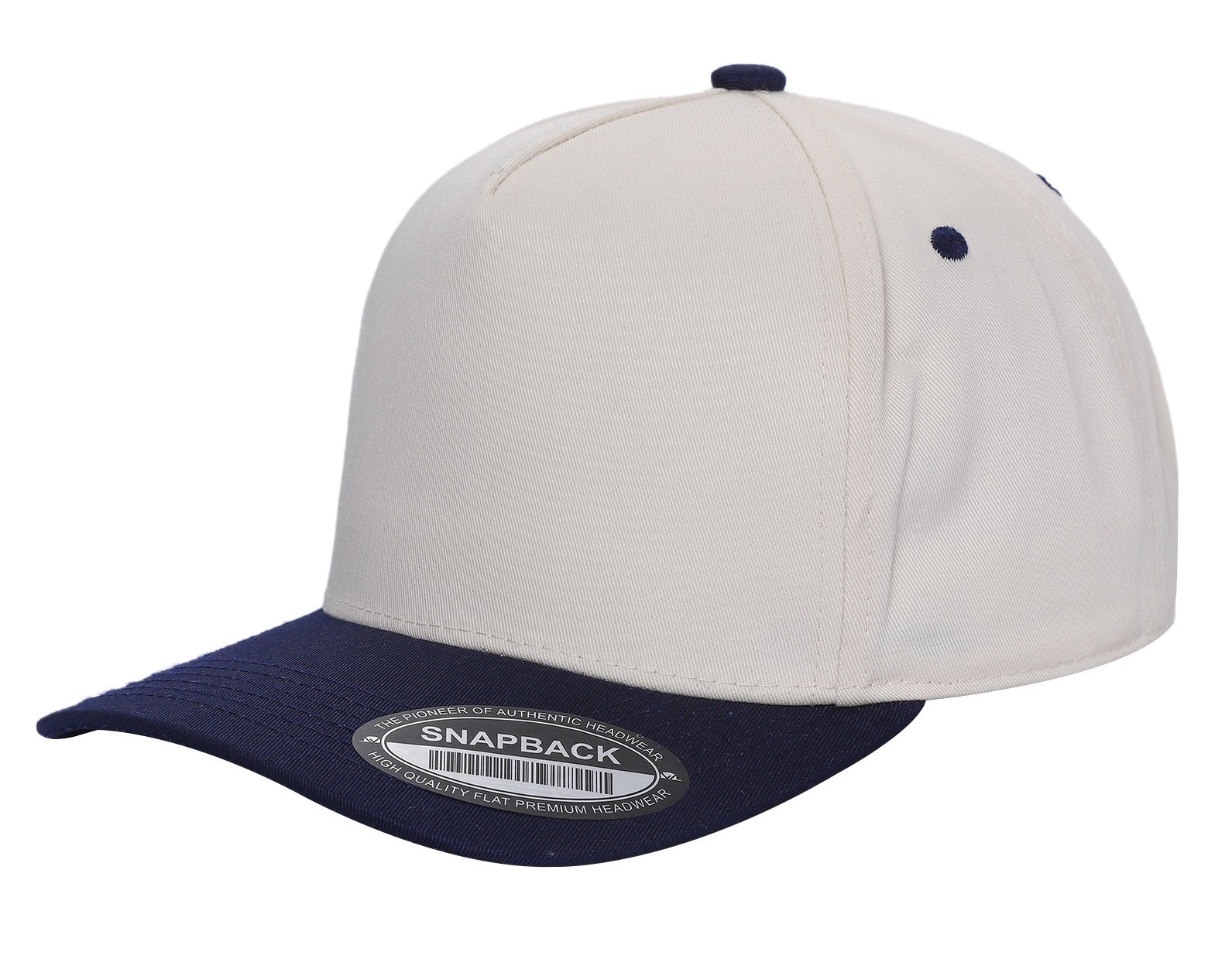TCTAN-5 PANEL 2TONE SNAP BACK HATS   (BEST SELLER)