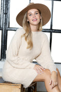 WD0025-1PC-BOAT NECK SWEATER MINI DRESS-$35/PC (TEST SAMPLE)