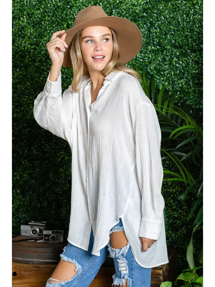 ST0105-PK3-WASHED OVERSIZED BUTTON UP SHIRTS-$18 (SML:111=3PCS)