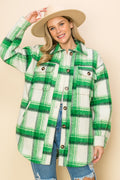 WK0049-PK3-BRUSHED FLANNEL JACKET-$30 (SML:111=3PCS)