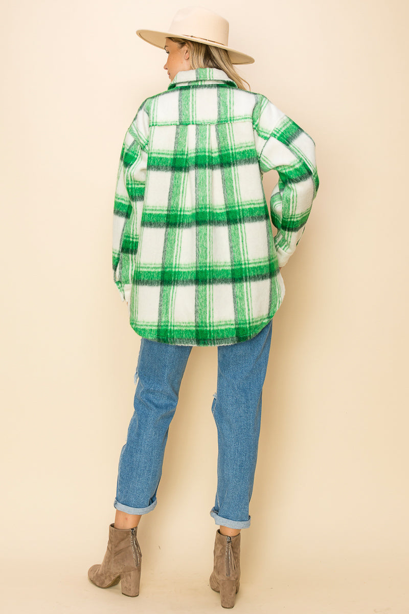 WK0049-PK3-BRUSHED FLANNEL JACKET-$30 (SML:111=3PCS)