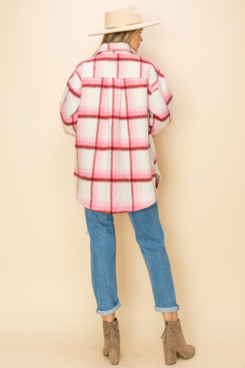 WK0049-PK3-BRUSHED FLANNEL JACKET-$30 (SML:111=3PCS)